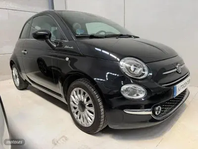 Usado Fiat 500 Dolcevita 69 CV (50 kW) 2022 Negro Berlina