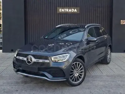 Usado Mercedes GLC300e 306 CV (225 kW) 2021 Gris / plata SUV