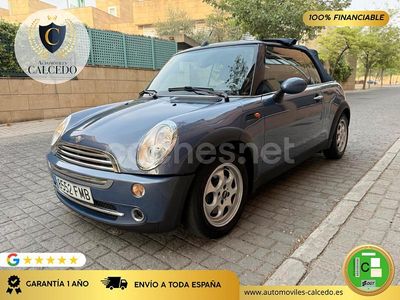 Usado Mini Cooper Cabriolet 116 CV (85 kW) 2007 Azul Descapotable