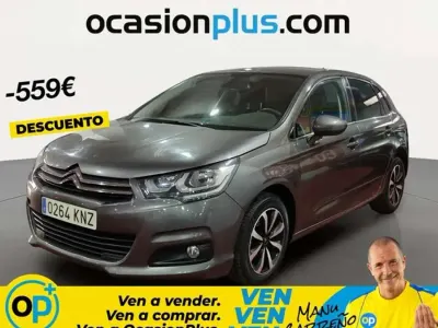 Usado Citroën C4 PureTech 110 CV (80 kW) 2018 Gris Utilitario