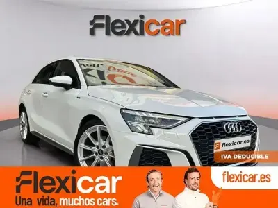 Usado Audi A3 S-Line 150 CV (110 kW) 2023 Blanco Berlina
