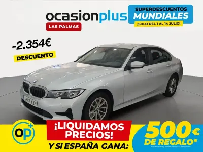 Usado BMW 320 184 CV (135 kW) 2019 Gris Berlina