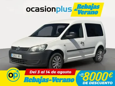 Usado VW Caddy 75 CV (55 kW) 2012 Blanco Monovolumen