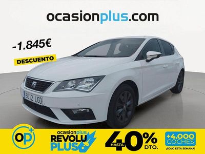 Usado Seat Leon Style 130 CV (95 kW) 2020 Blanco