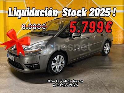 Beige Usado 2009 Citroën Grand C4 Picasso Exclusive Monovolumen | 5800 € (Precio justo)