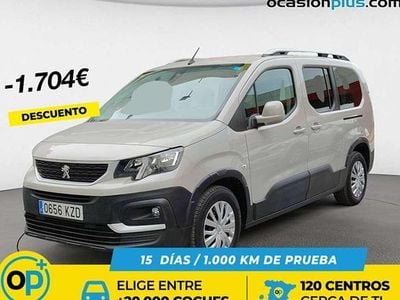 Usado Peugeot Rifter Active 131 CV (96 kW) 2019 Gris Monovolumen