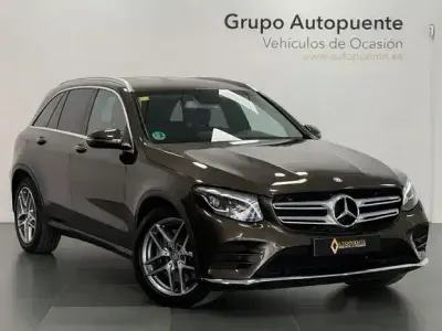 Usado Mercedes GLC220 AMG 170 CV (125 kW) 2016 Marrón SUV