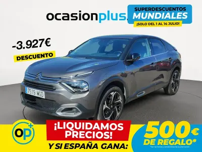 Usado Citroën C4 PureTech 130 CV (95 kW) 2023 Gris Berlina