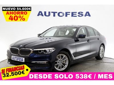 usado BMW 530 iA 252cv xDrive 4p S/S #LIBRO, NAVY, CUERO, CAMARA, BLUETOOTH