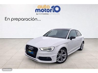 Usado Audi A3 S-Line 184 CV (135 kW) 2016 Blanco Berlina