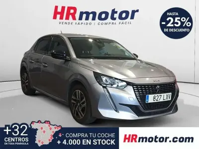 Usado Peugeot 208 Allure 102 CV (75 kW) 2022 Gris Utilitario