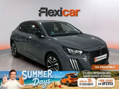 Usado Peugeot 208 Allure 101 CV (74 kW) 2025 Gris Utilitario