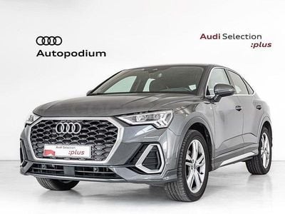 Usado Audi Q3 Sportback S-Line 150 CV (110 kW) 2022 Gris / plata SUV