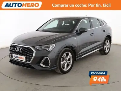 Usado Audi Q3 Sportback S-Line 190 CV (139 kW) 2020 Gris / plata SUV