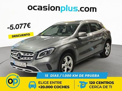 Usado Mercedes GLA200 136 CV (100 kW) 2019 Gris SUV