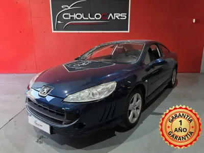 Begagnad Peugeot 407 163 HK (119 kW) 2007 Blå Sportkupé