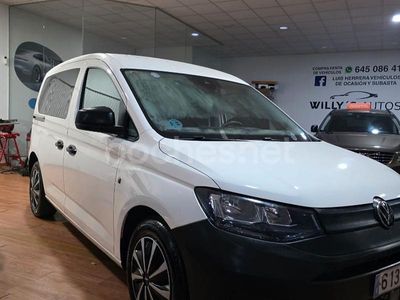 Blanco Usado 2021 VW Caddy Trendline Monovolumen | 16.499 € (Precio justo)