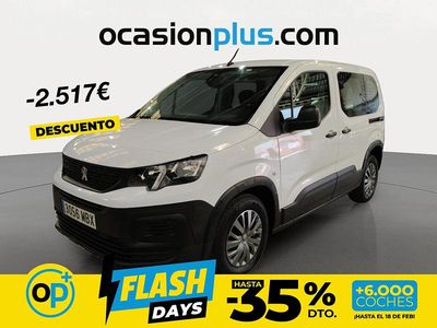 Usado Peugeot Rifter Active 100 CV (73 kW) 2022 Blanco Monovolumen