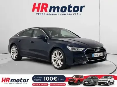 Usado Audi A7 S-Line 204 CV (150 kW) 2022 Azul Berlina