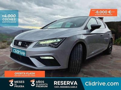 Usado Seat Leon FR 150 CV (110 kW) 2019 Gris Utilitario