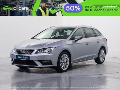 Usado Seat Leon XCELLENCE 130 CV (95 kW) 2020 Gris Familiar