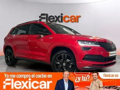Usado Skoda Karoq 150 CV (110 kW) 2020 Rojo SUV