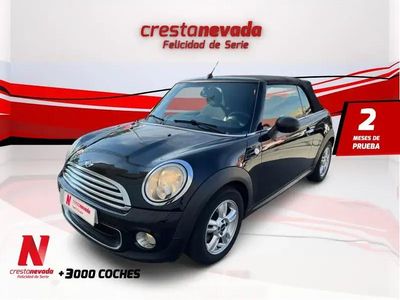 Usado Mini One Cabriolet 98 CV (72 kW) 2012 Negro Descapotable
