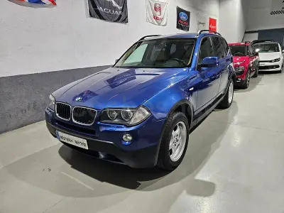 Usado BMW X3 177 CV (130 kW) 2008 Azul SUV