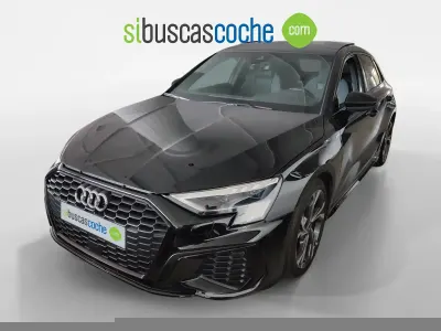 Usado Audi A3 150 CV (110 kW) 2020 Negro Berlina