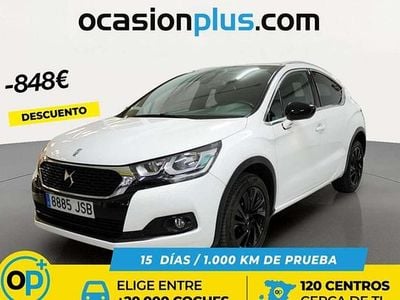 Usado DS Automobiles DS4 Crossback 120 CV (88 kW) 2016 Blanco SUV