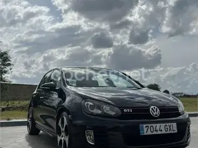 Usado VW Golf VI GTI 210 CV (154 kW) 2010 Negro Utilitario