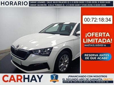 Usado Skoda Scala Ambition 95 CV (69 kW) 2022 Blanco Utilitario