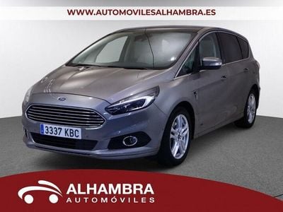 Beige Usado 2017 Ford S-MAX Titanium Monovolumen | 16.140 € (Precio justo)