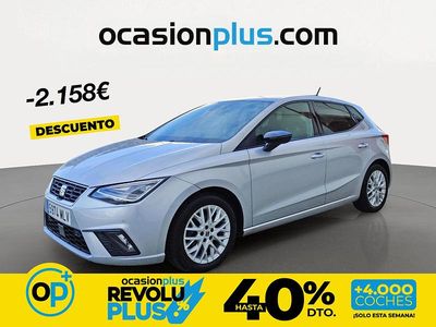 Usado Seat Ibiza FR 110 CV (80 kW) 2023 Gris / plata Berlina
