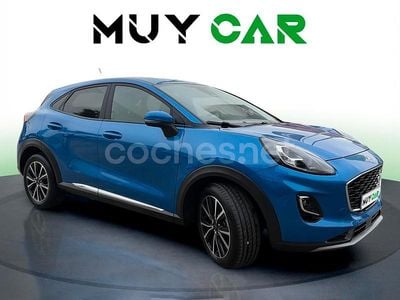 Azul Usado 2021 Ford Puma Titanium SUV | 16.990 € (Precio justo)