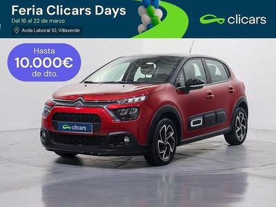 Usado Citroën C3 Feel 83 CV (61 kW) 2020 Rojo Utilitario