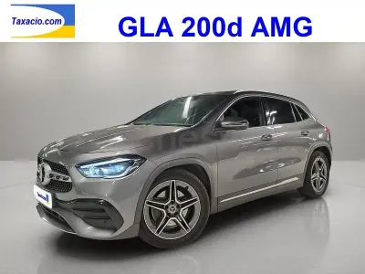 Usado Mercedes GLA200 150 CV (110 kW) 2022 Gris / plata SUV