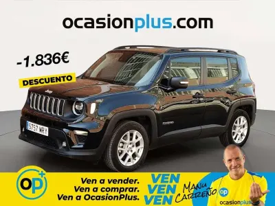 Usado Jeep Renegade Altitude 131 CV (96 kW) 2024 Negro SUV