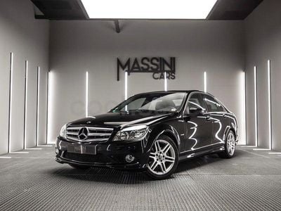Usado Mercedes C180 Avantgarde 156 CV (114 kW) 2009 Negro Berlina