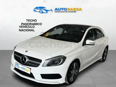 Usado Mercedes A180 AMG line 109 CV (80 kW) 2015 Blanco Utilitario