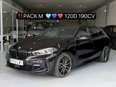 Usado BMW 120 M Sport 190 CV (139 kW) 2022 Negro Utilitario