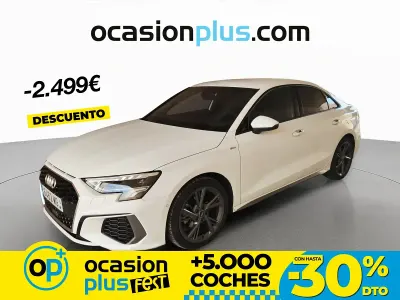 Usado Audi A3 S-Line 116 CV (85 kW) 2023 Blanco Berlina