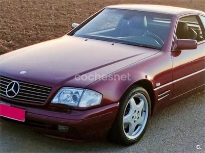 Usado Mercedes SL280 193 CV (141 kW) 1996 Granate Descapotable