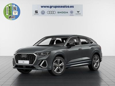 Usado Audi Q3 Sportback S-Line 150 CV (110 kW) 2022 Gris SUV