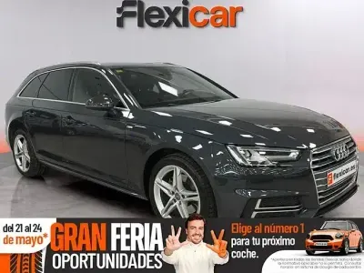 Usado Audi A4 S-Line 150 CV (110 kW) 2018 Negro Familiar
