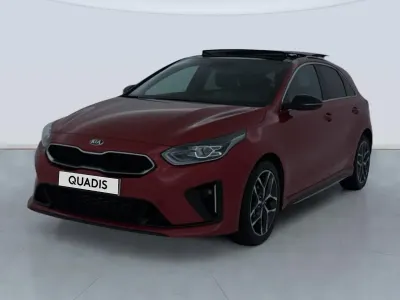 Usado Kia Ceed GT GT-Line 136 CV (100 kW) 2021 Rojo Berlina