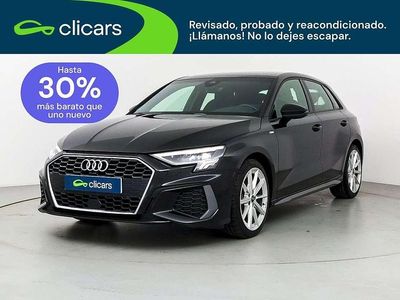 Usado Audi A3 Sportback S-Line 116 CV (85 kW) 2021 Negro Utilitario