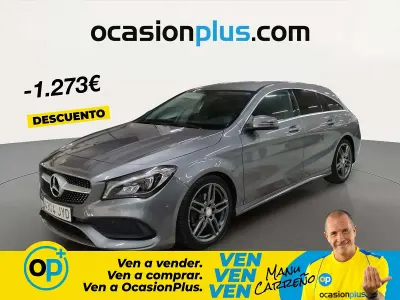 Usado Mercedes CLA200 136 CV (100 kW) 2017 Gris Familiar