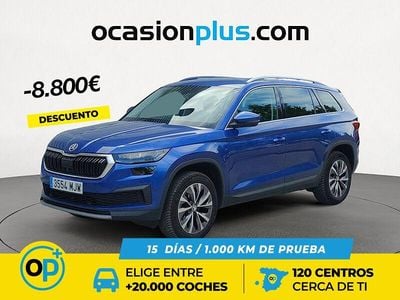 Usado Skoda Kodiaq Ambition 150 CV (110 kW) 2023 Azul SUV