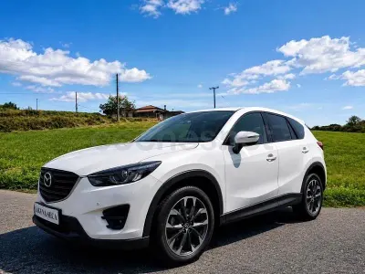 Usado Mazda CX-5 Luxury 150 CV (110 kW) 2015 Blanco SUV